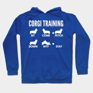 Corgi Training Corgi Dog Tricks Hoodie